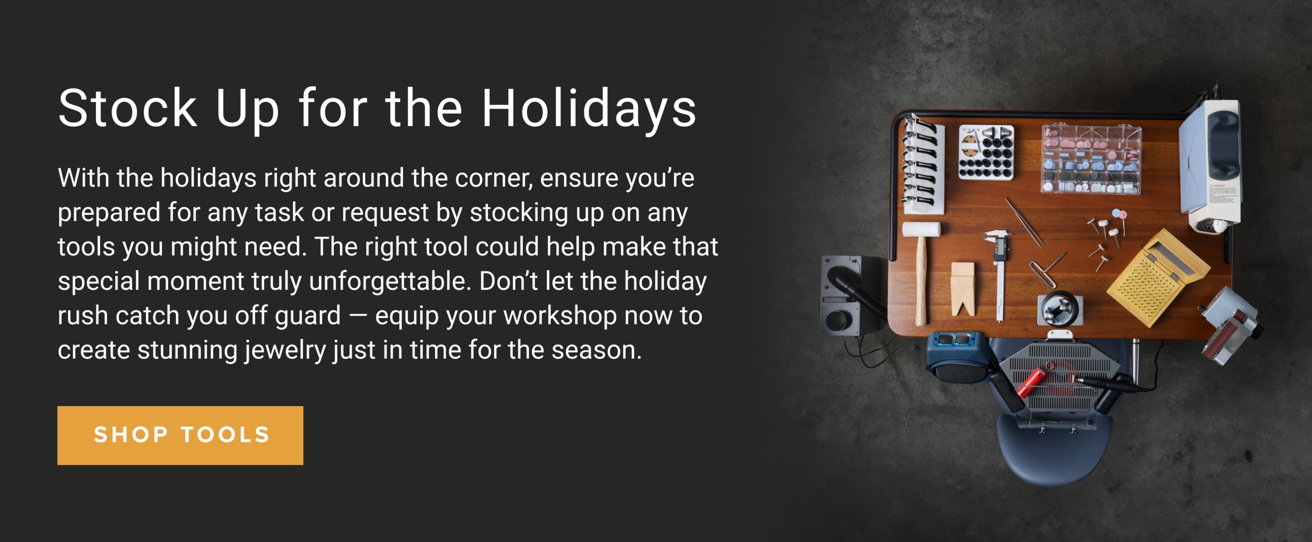 Stock Up on Tools this Holiday