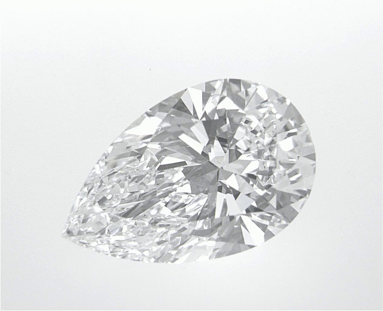 3.1 CT Pear Lab-Grown Diamond Surrey Vancouver Canada Langley Burnaby Richmond