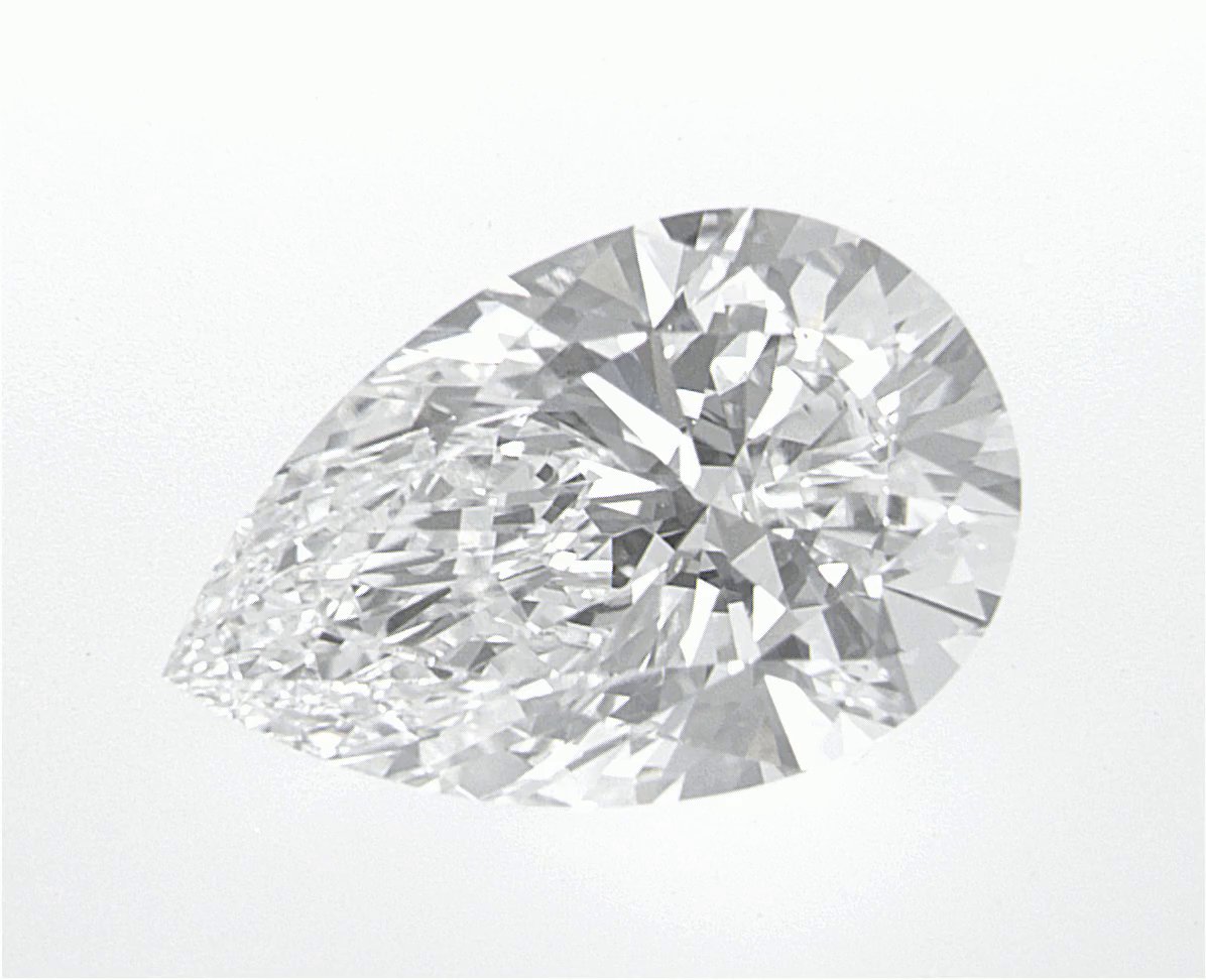 2.03 CT Pear Lab-Grown Diamond Surrey Vancouver Canada Langley Burnaby Richmond