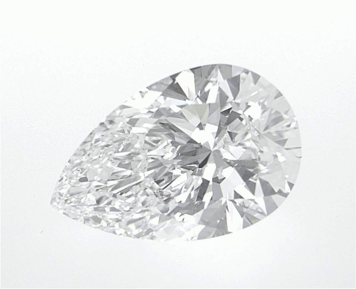 2.02 CT Pear Lab-Grown Diamond Surrey Vancouver Canada Langley Burnaby Richmond