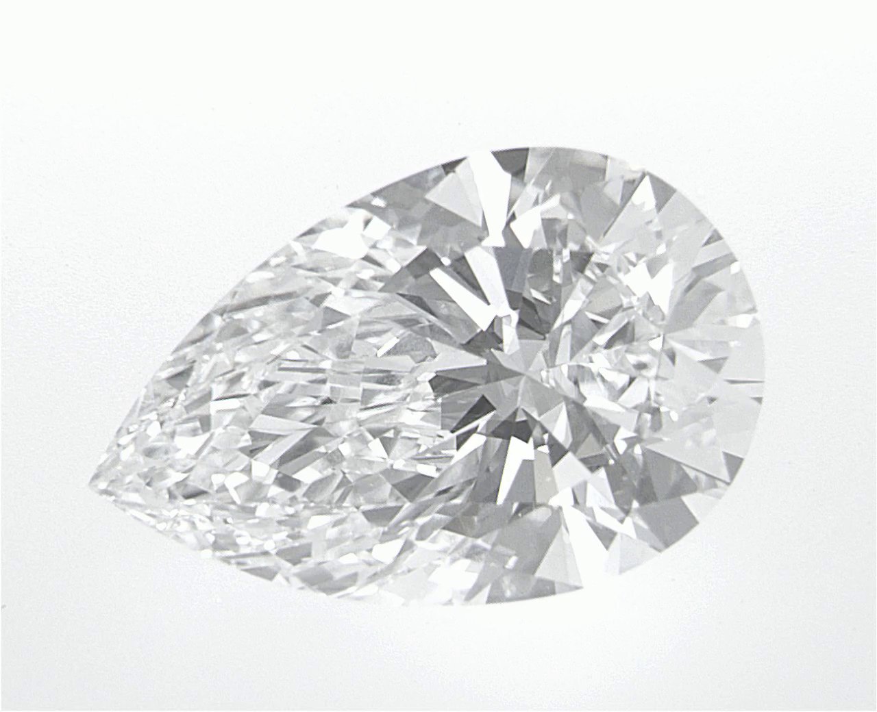 3.05 CT Pear Lab-Grown Diamond Surrey Vancouver Canada Langley Burnaby Richmond