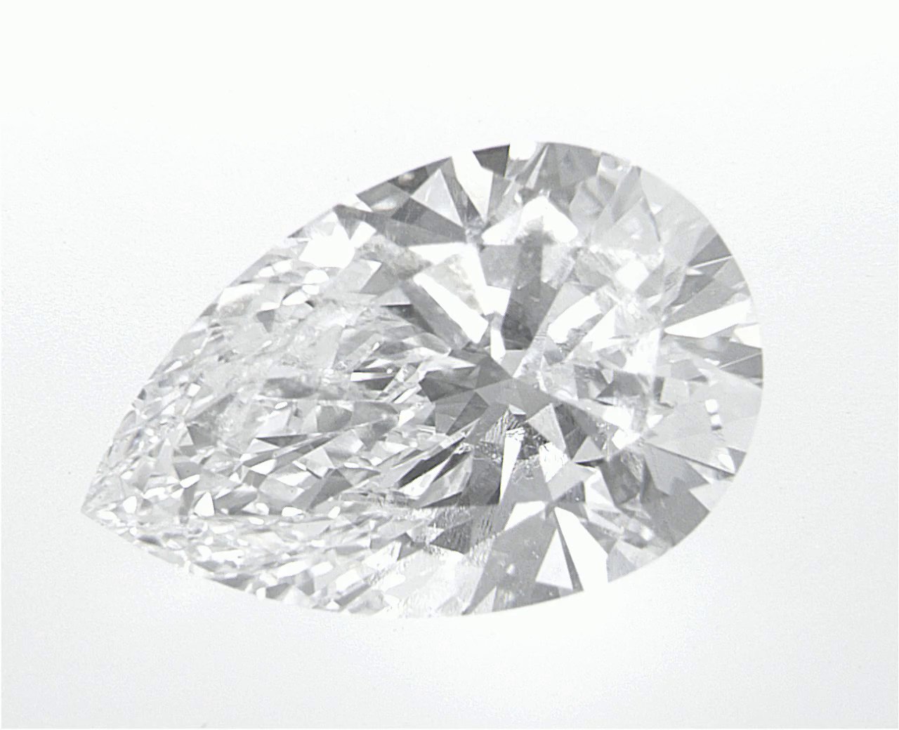 3.03 CT Pear Lab-Grown Diamond Surrey Vancouver Canada Langley Burnaby Richmond