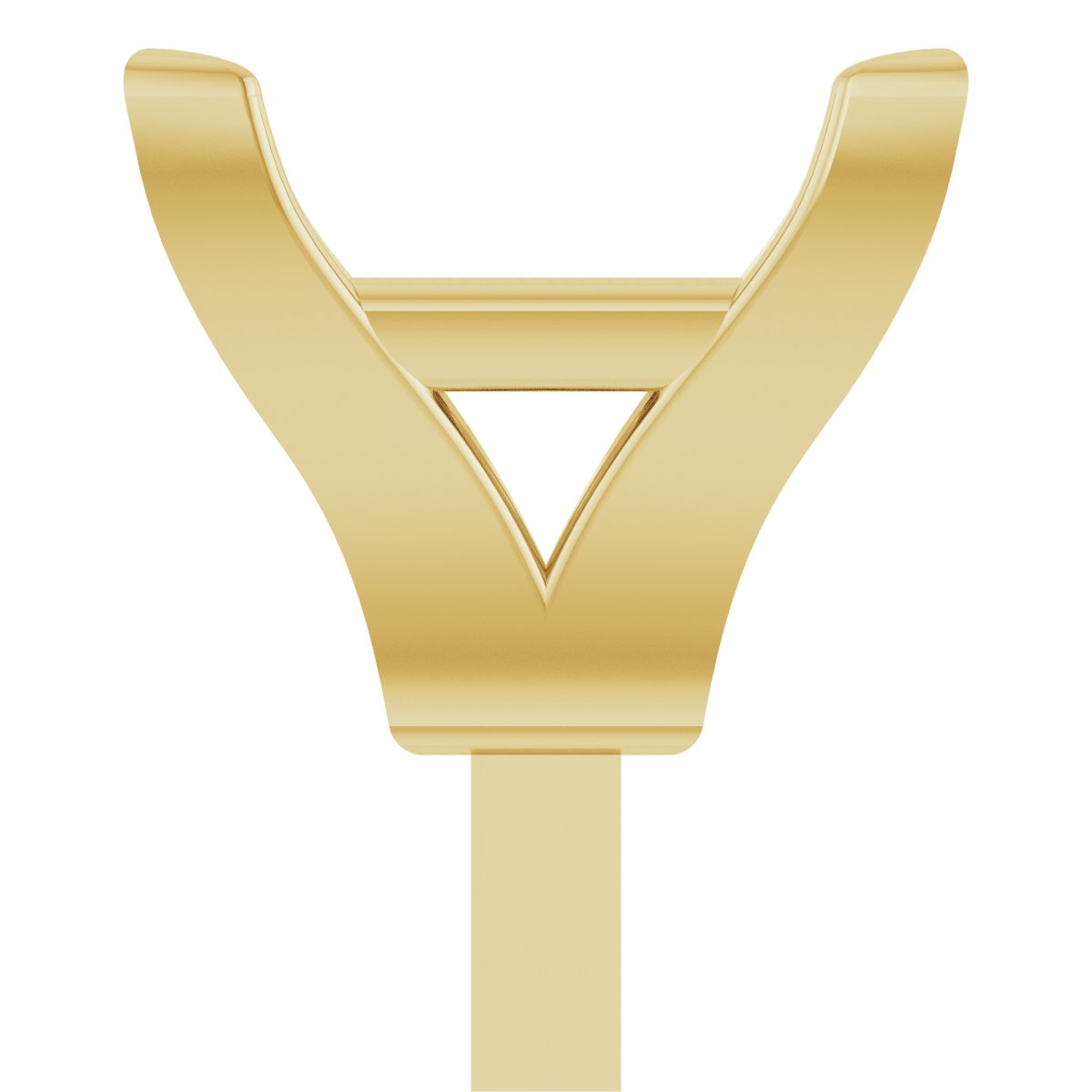 Square V-Prong Peg Setting