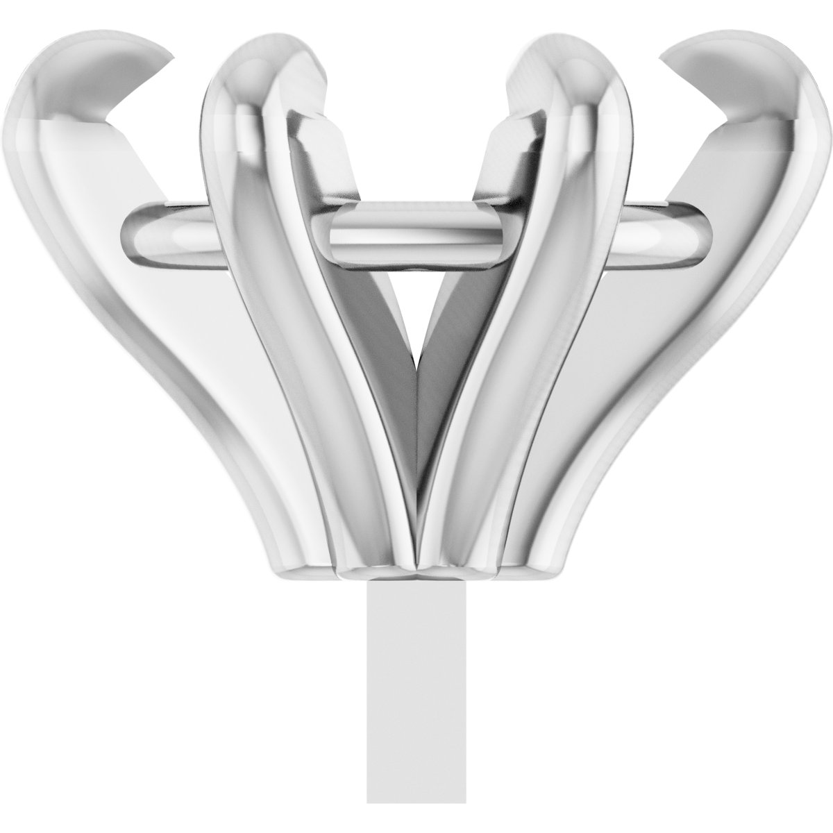 Pre-Notched Claw-Prong Peg Setting