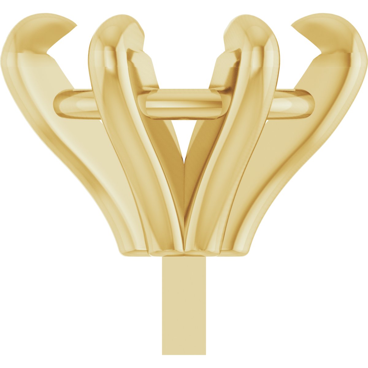 Pre-Notched Claw-Prong Peg Setting