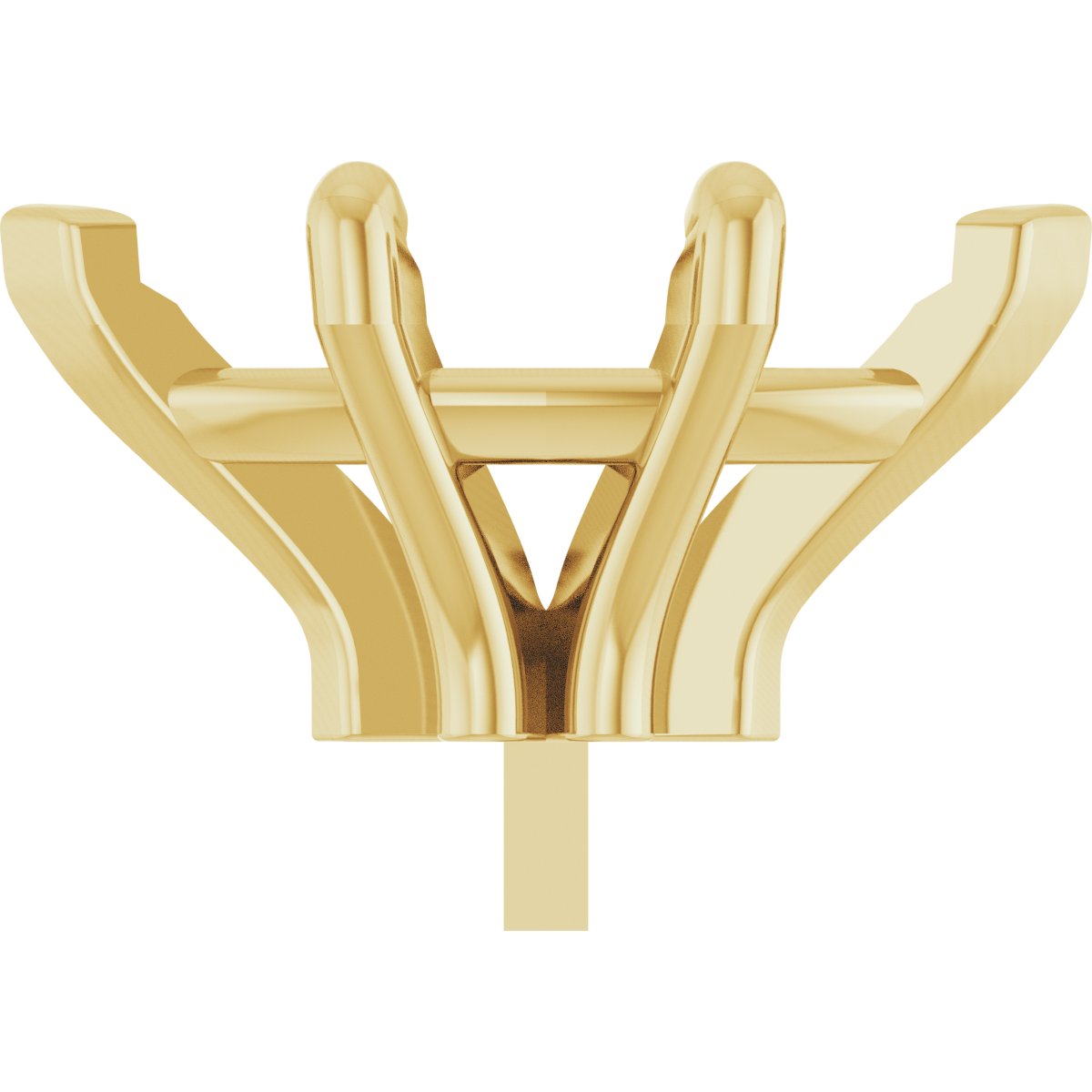 Pre-Notched Claw-Prong Peg Setting