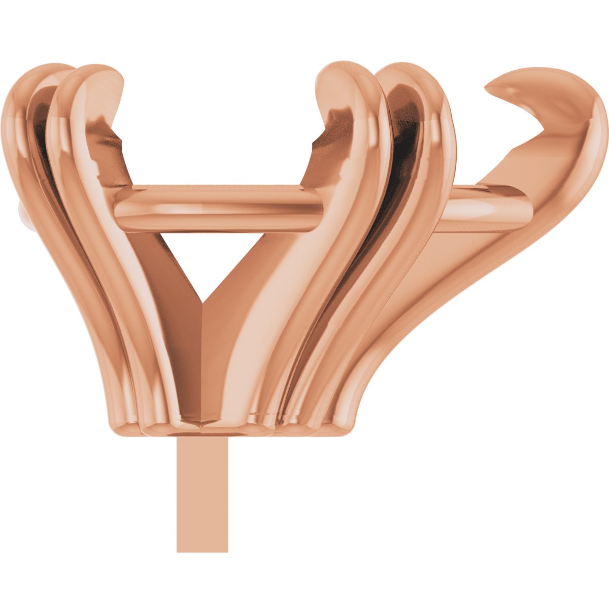 Pre-Notched Double-Claw Peg Setting