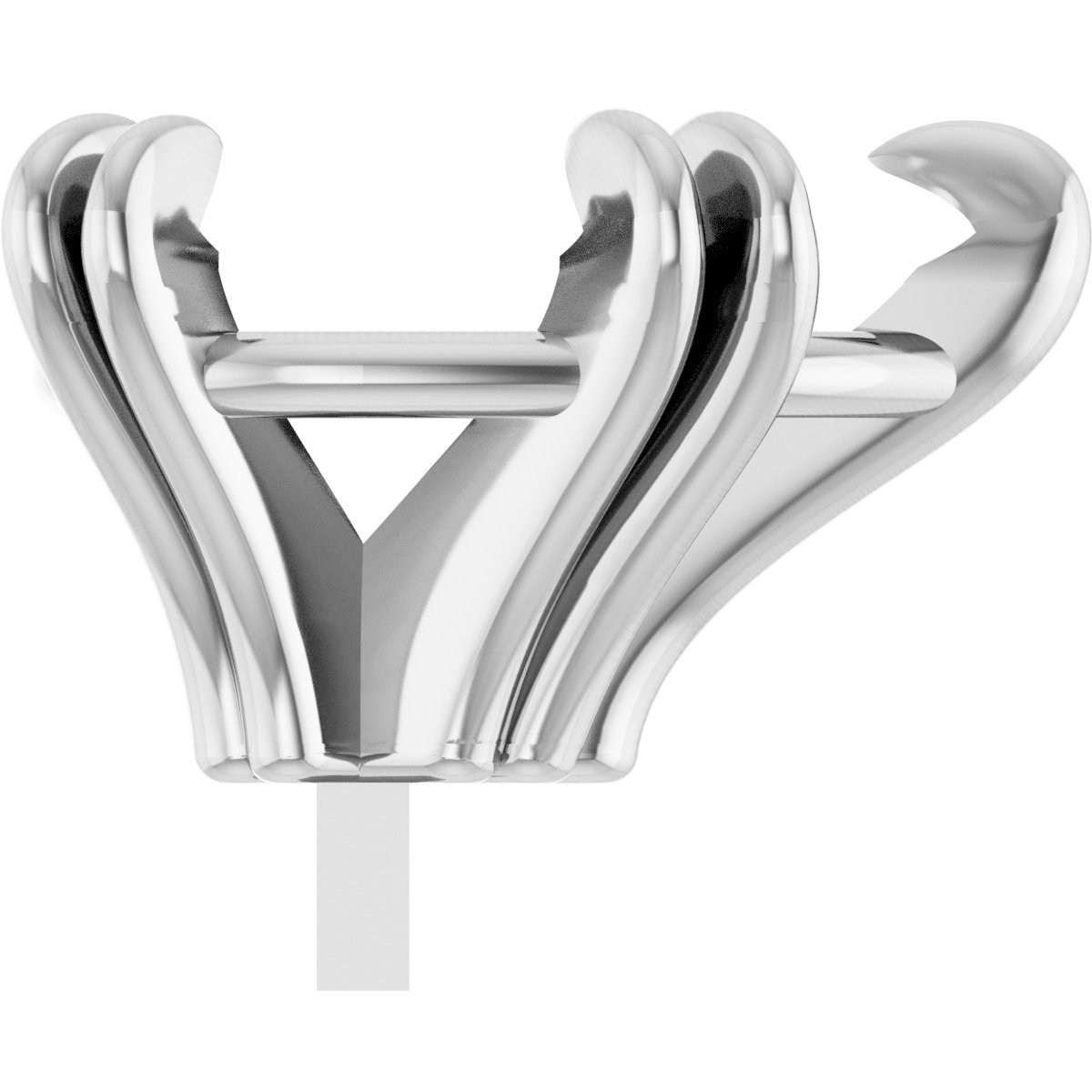 Pre-Notched Double-Claw Peg Setting