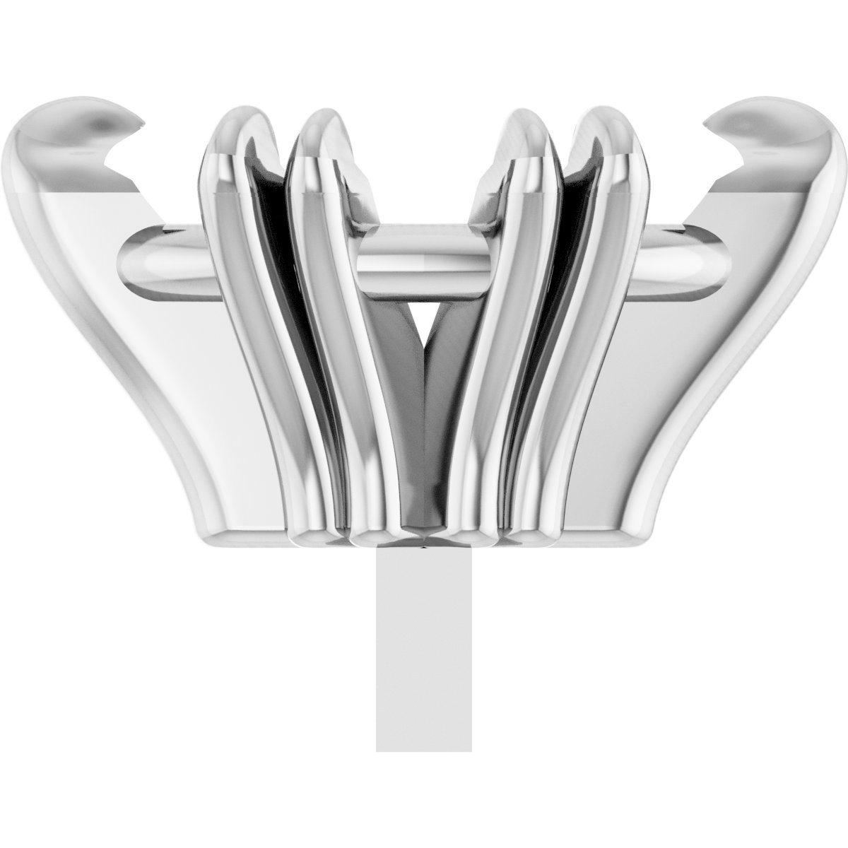 Pre-Notched Double-Claw Peg Setting