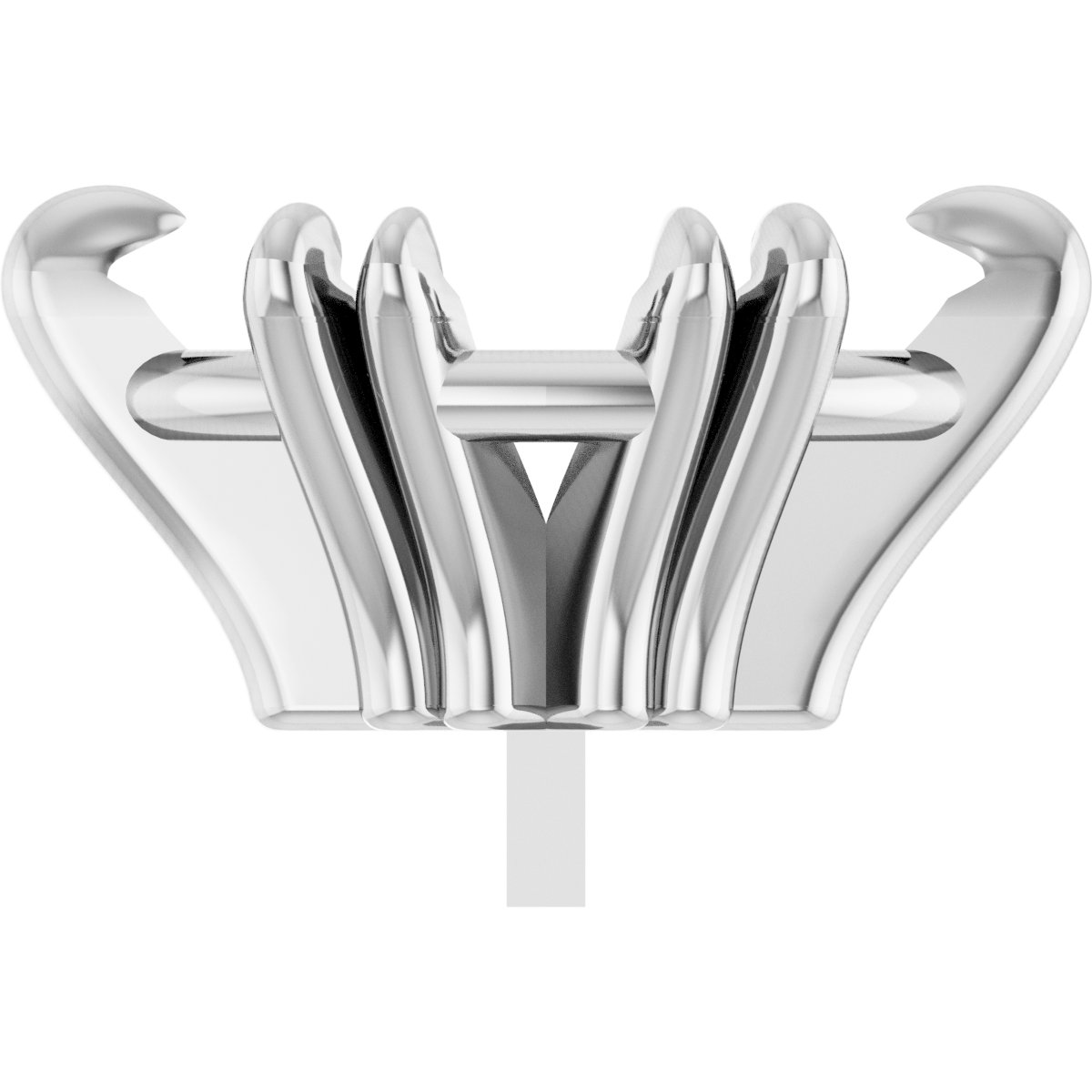 Pre-Notched Double-Claw Peg Setting