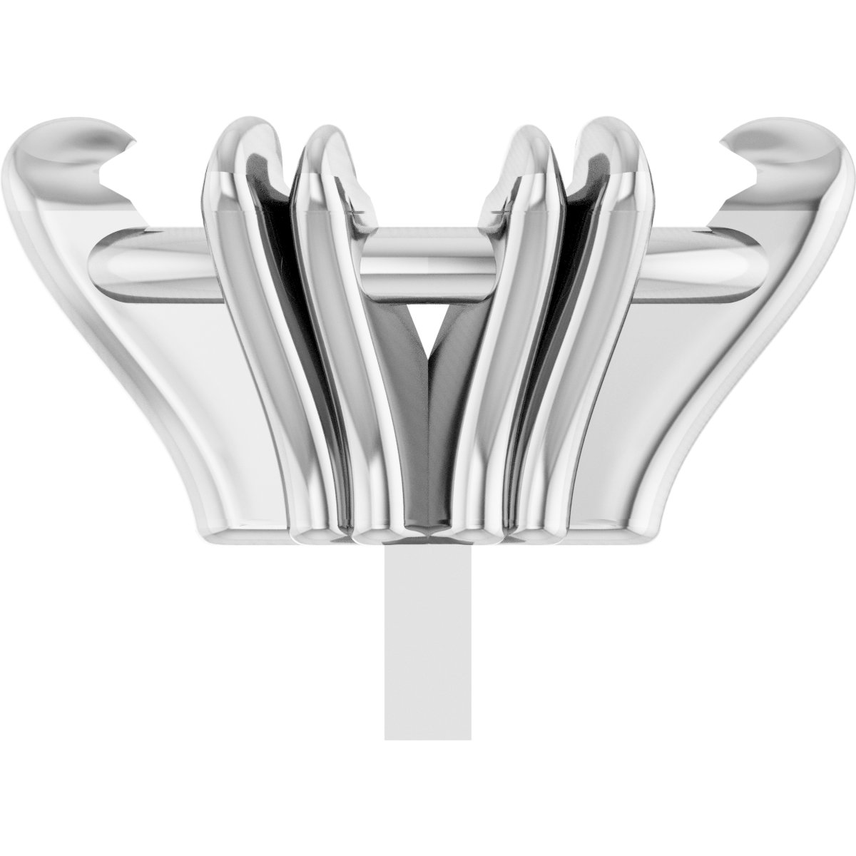 Pre-Notched Double-Claw Peg Setting