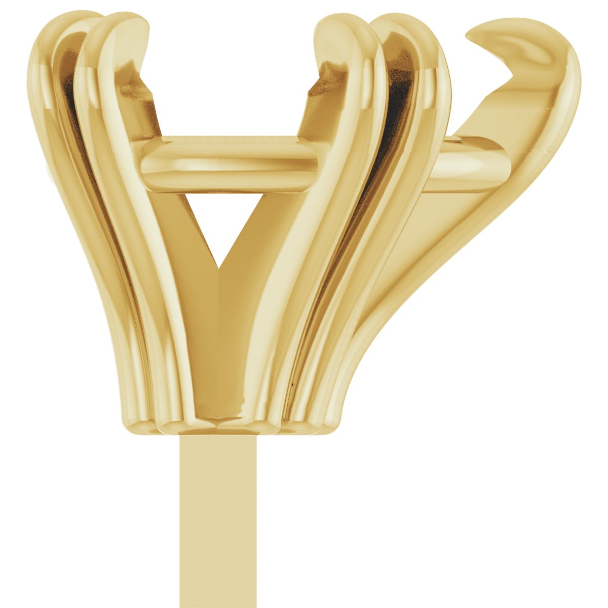 Pre-Notched Double-Claw Peg Setting