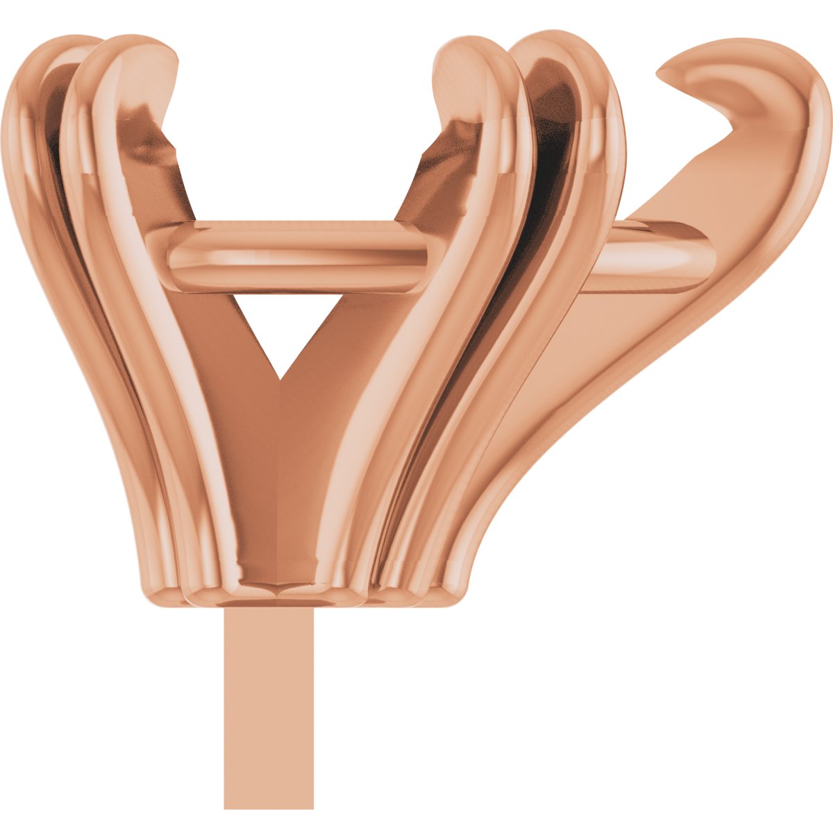 Pre-Notched Double-Claw Peg Setting