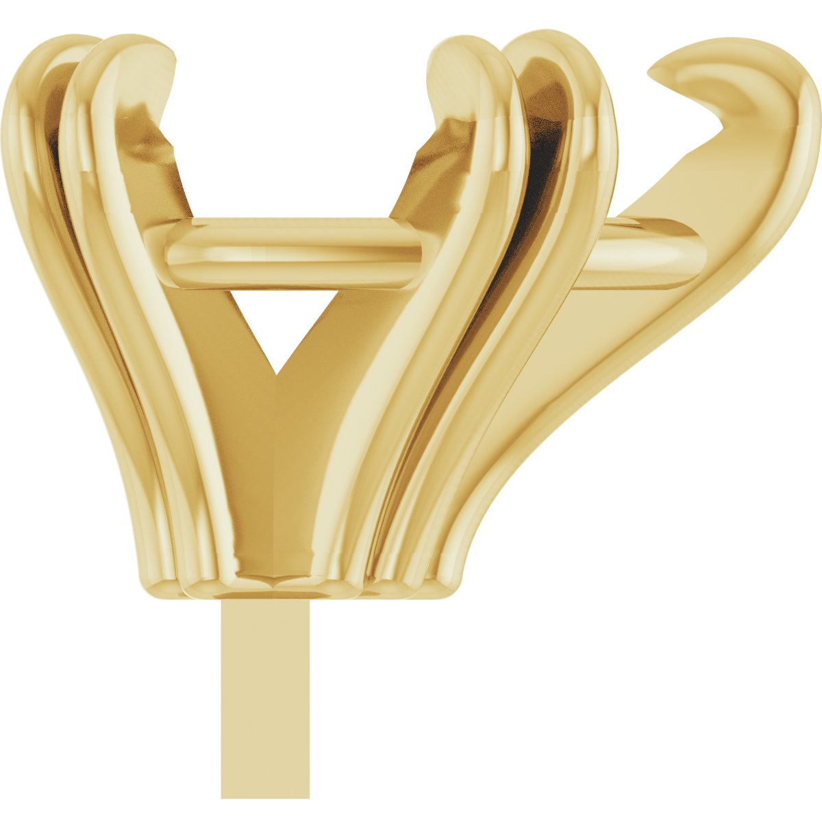 Pre-Notched Double-Claw Peg Setting