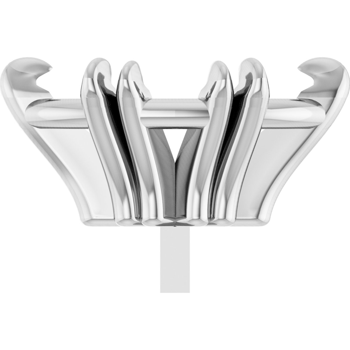Pre-Notched Double-Claw Peg Setting