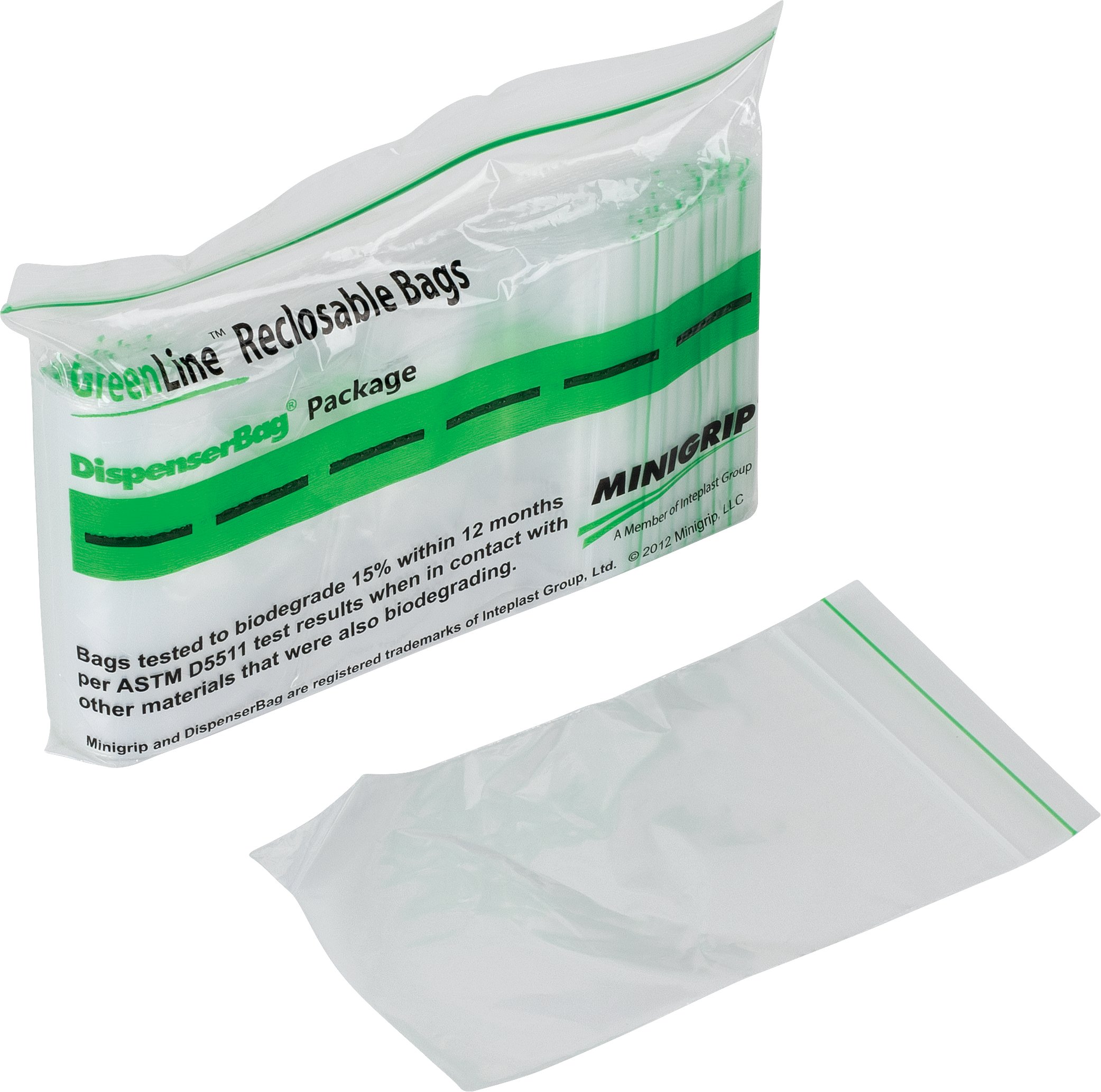 Minigrip® GreenLine™ 2 Mil Biodegradable Bags
