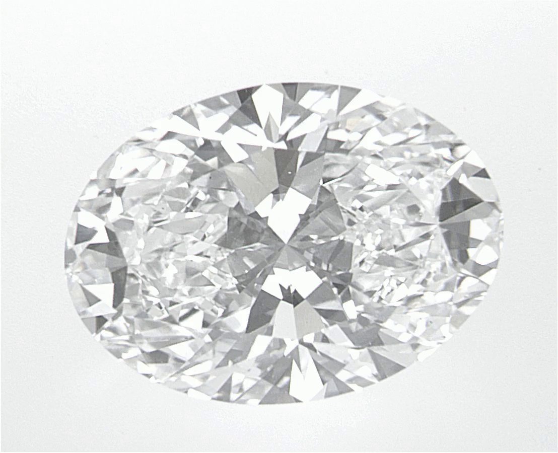 2.66 CT Oval Lab-Grown Diamond Surrey Vancouver Canada Langley Burnaby Richmond