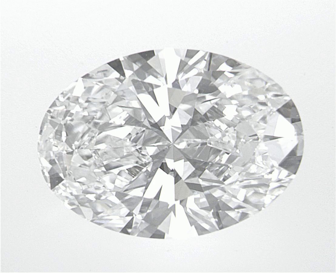 2.52 CT Oval Lab-Grown Diamond Surrey Vancouver Canada Langley Burnaby Richmond