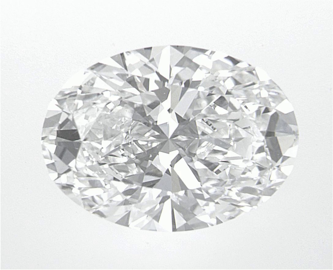 2.42 CT Oval Lab-Grown Diamond Surrey Vancouver Canada Langley Burnaby Richmond