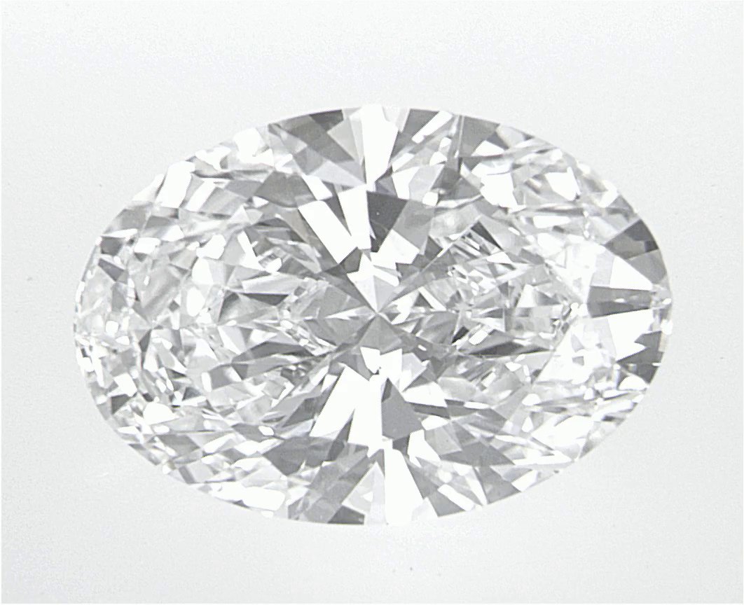 2.2 CT Oval Lab-Grown Diamond Surrey Vancouver Canada Langley Burnaby Richmond