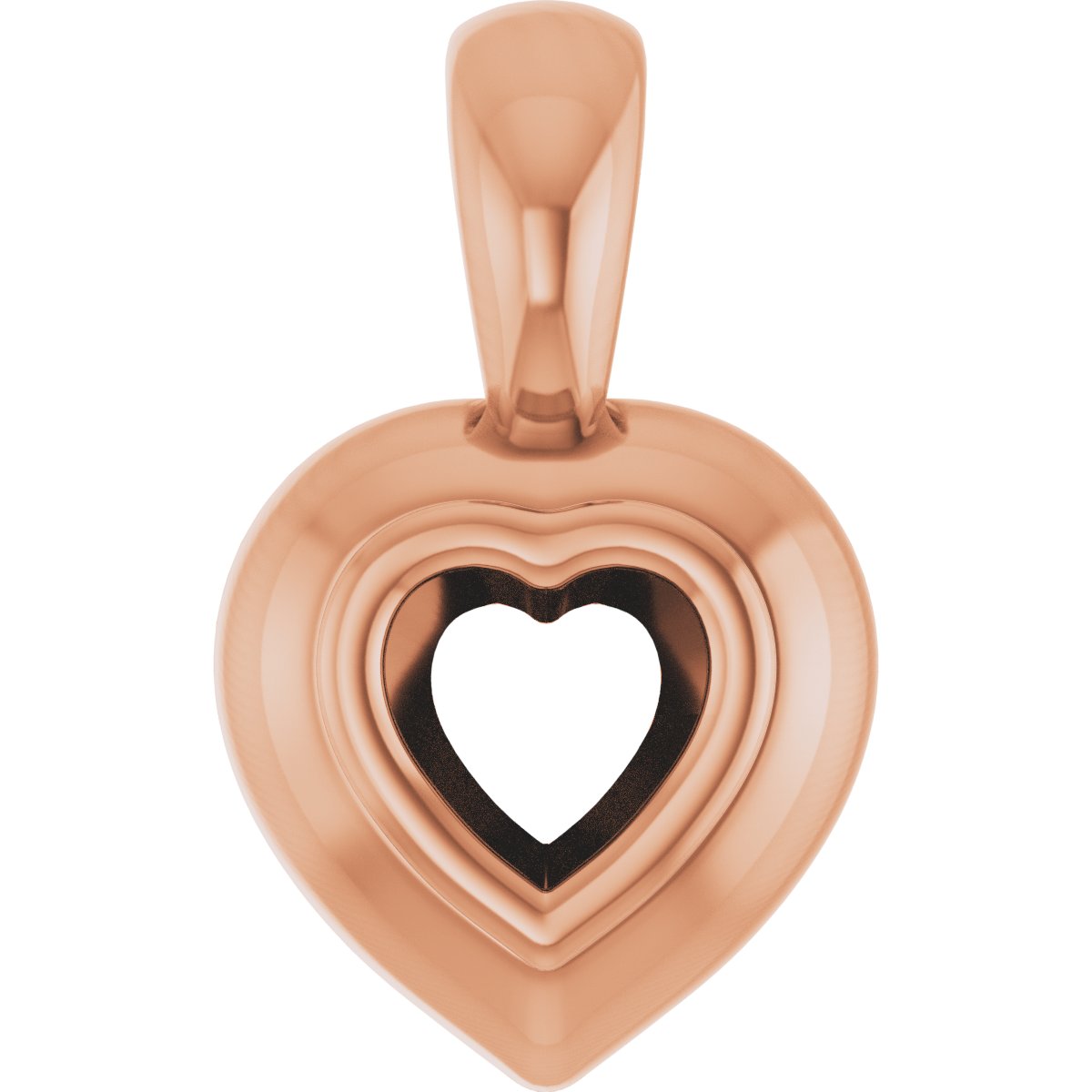 Bezel-Set Solitaire Pendant