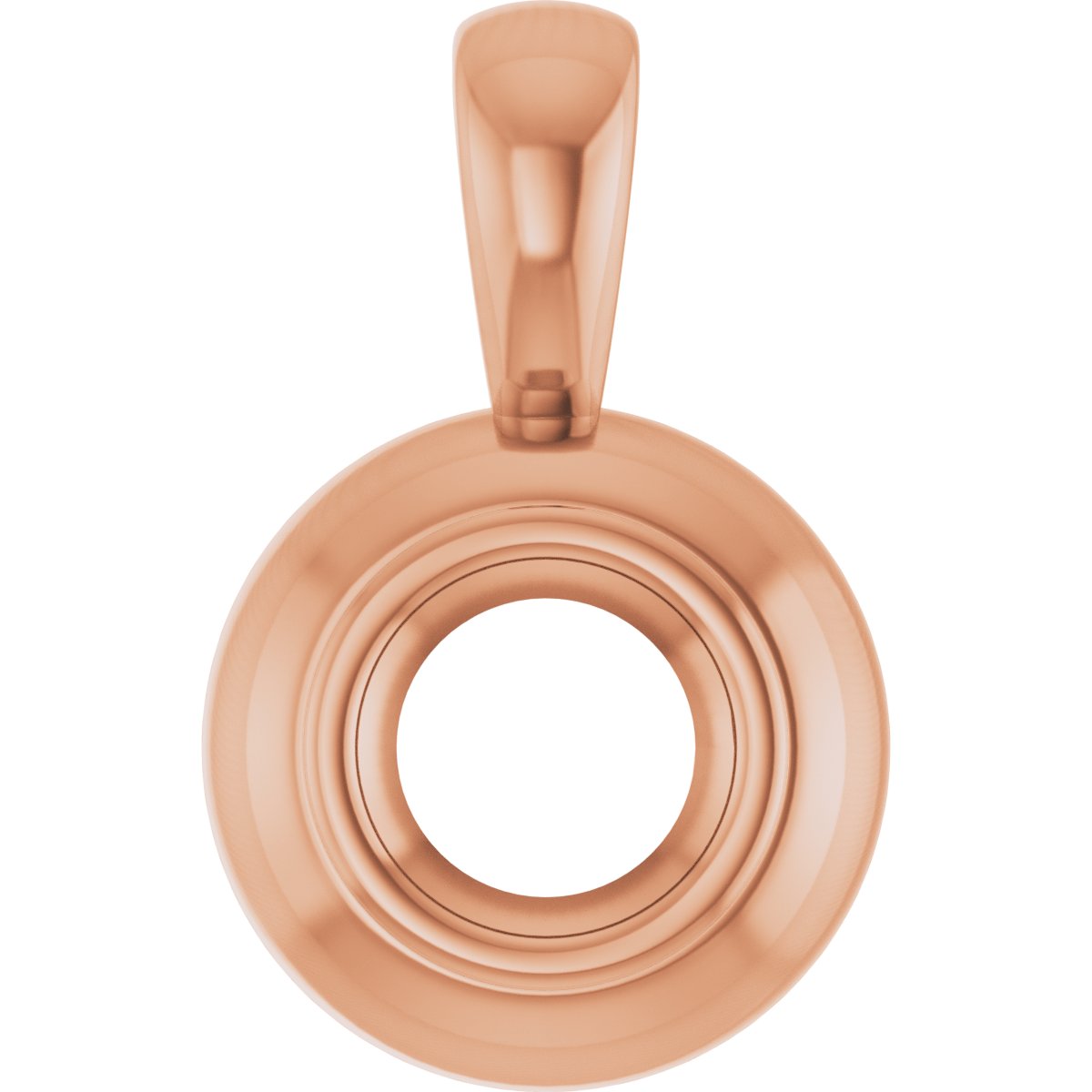Bezel-Set Solitaire Pendant