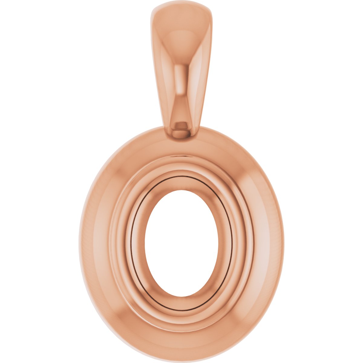 Bezel-Set Solitaire Pendant