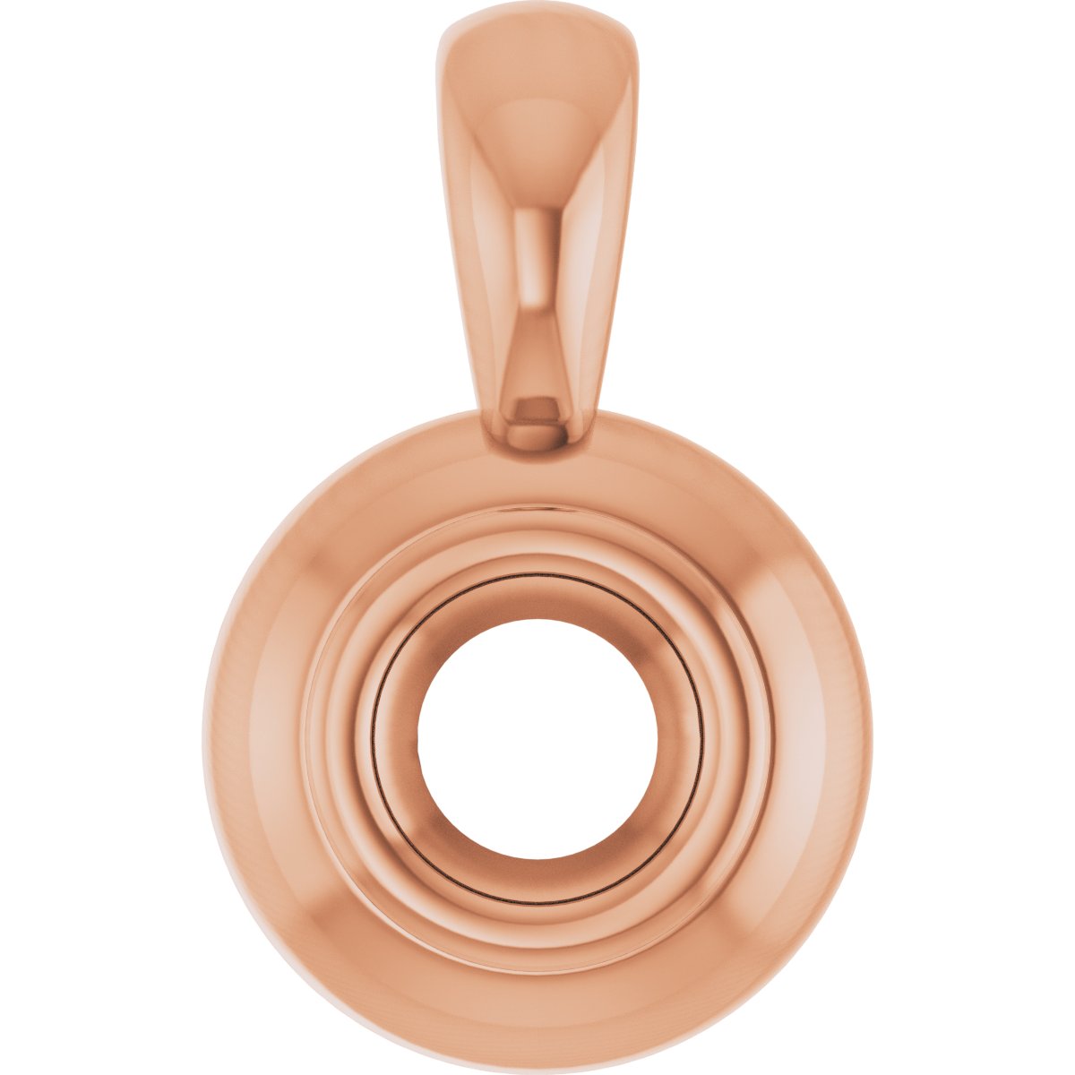Bezel-Set Solitaire Pendant