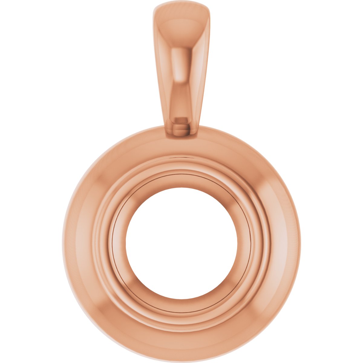Bezel-Set Solitaire Pendant