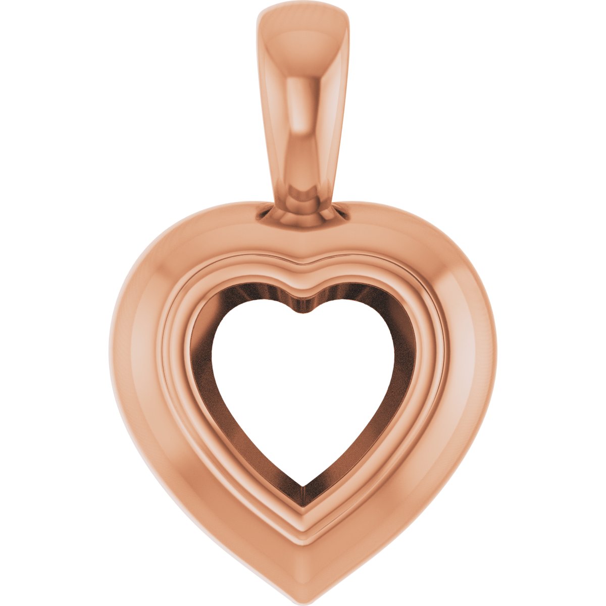 Bezel-Set Solitaire Pendant
