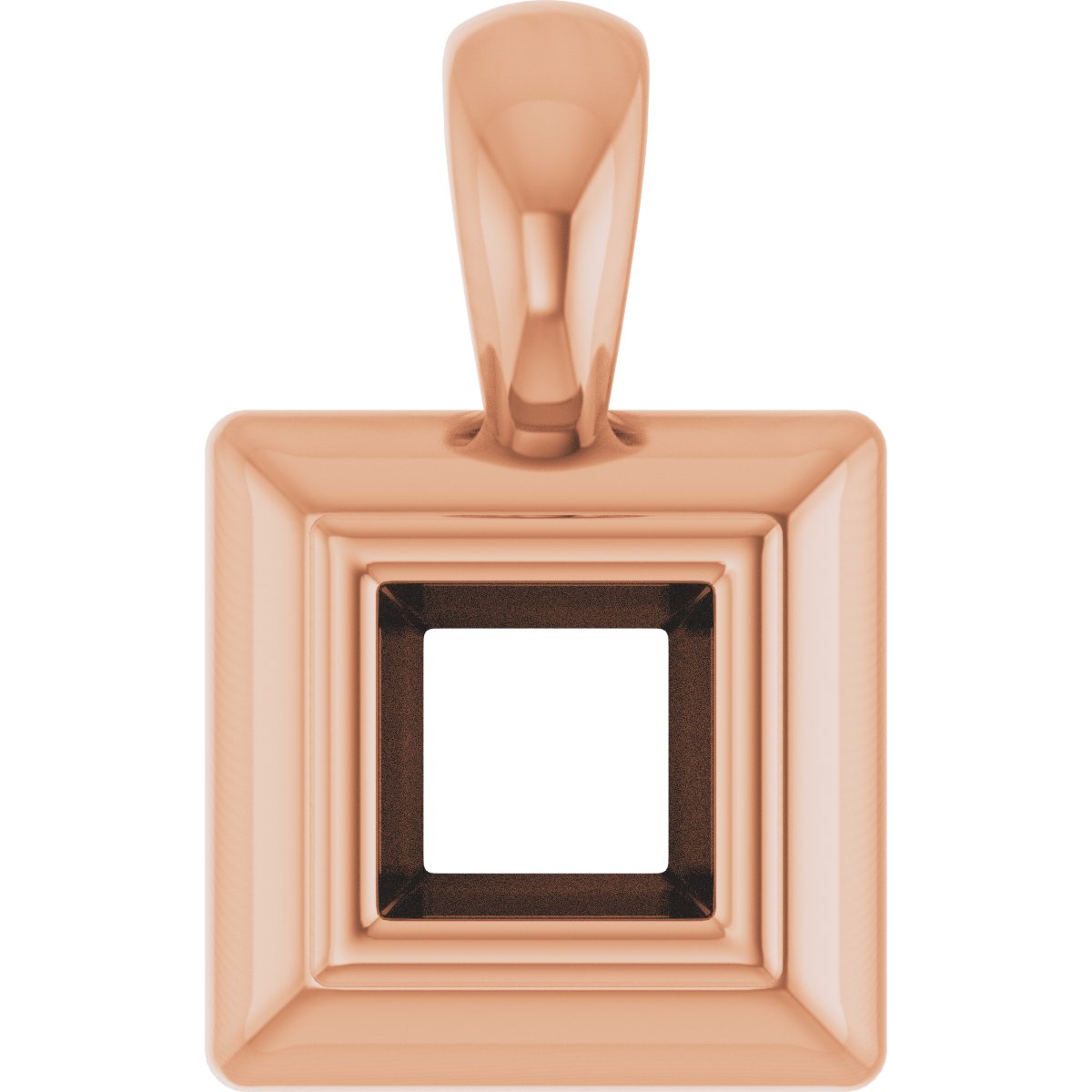 Bezel-Set Solitaire Pendant