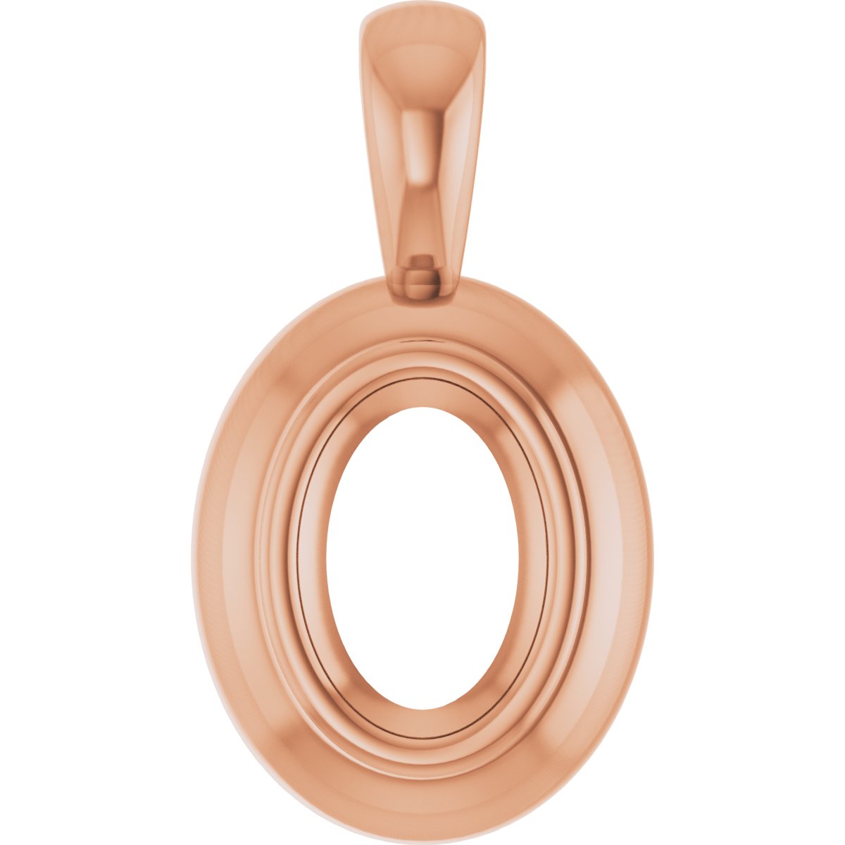 Bezel-Set Solitaire Pendant
