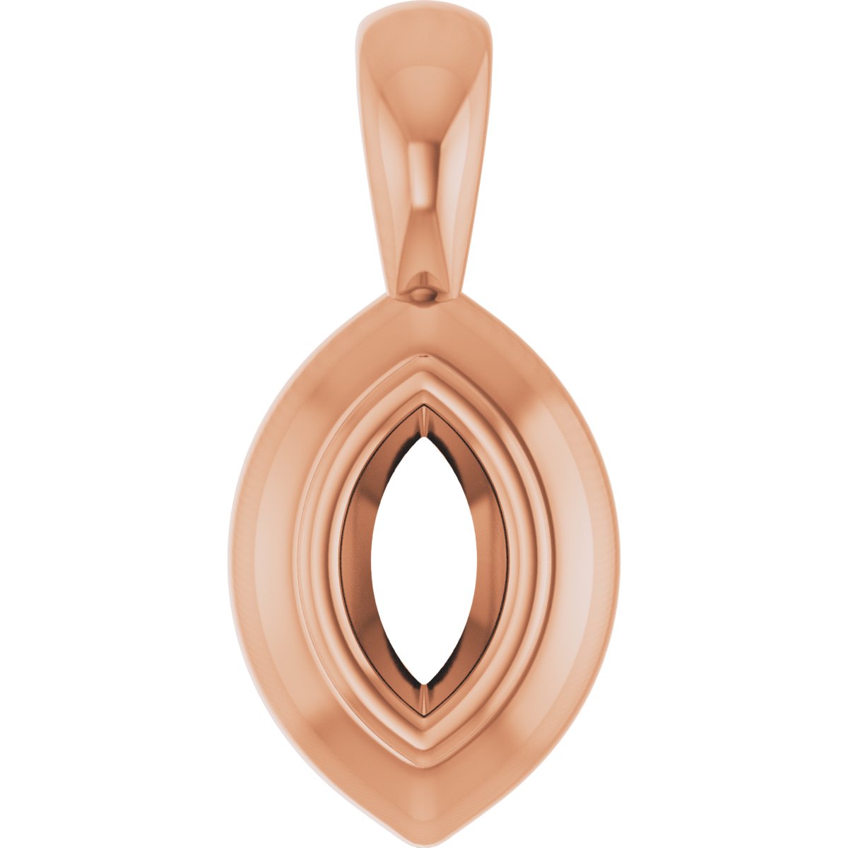 Bezel-Set Solitaire Pendant
