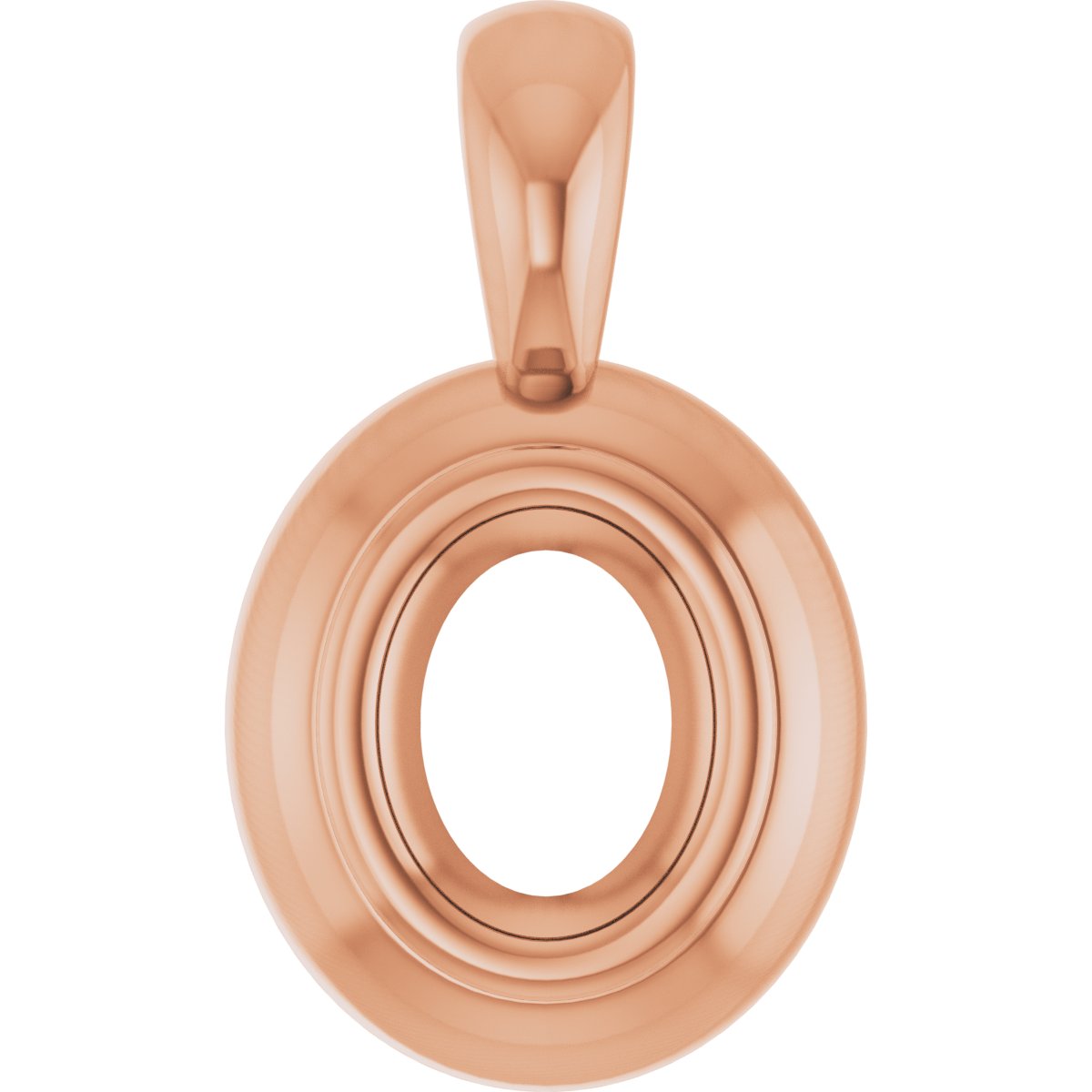 Bezel-Set Solitaire Pendant