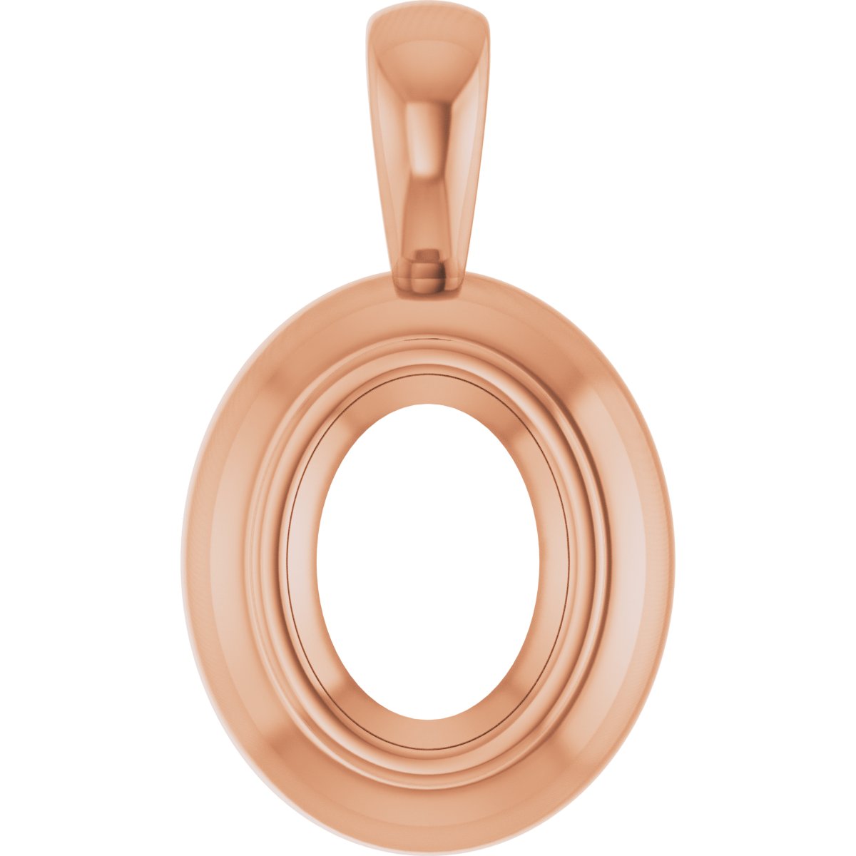 Bezel-Set Solitaire Pendant
