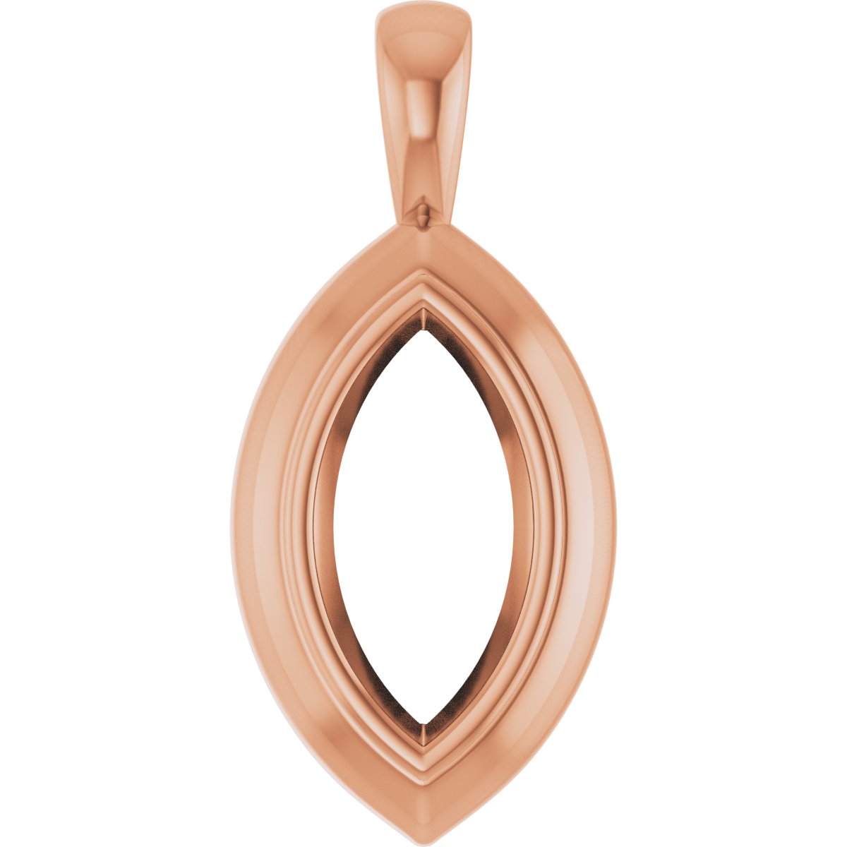 Bezel-Set Solitaire Pendant