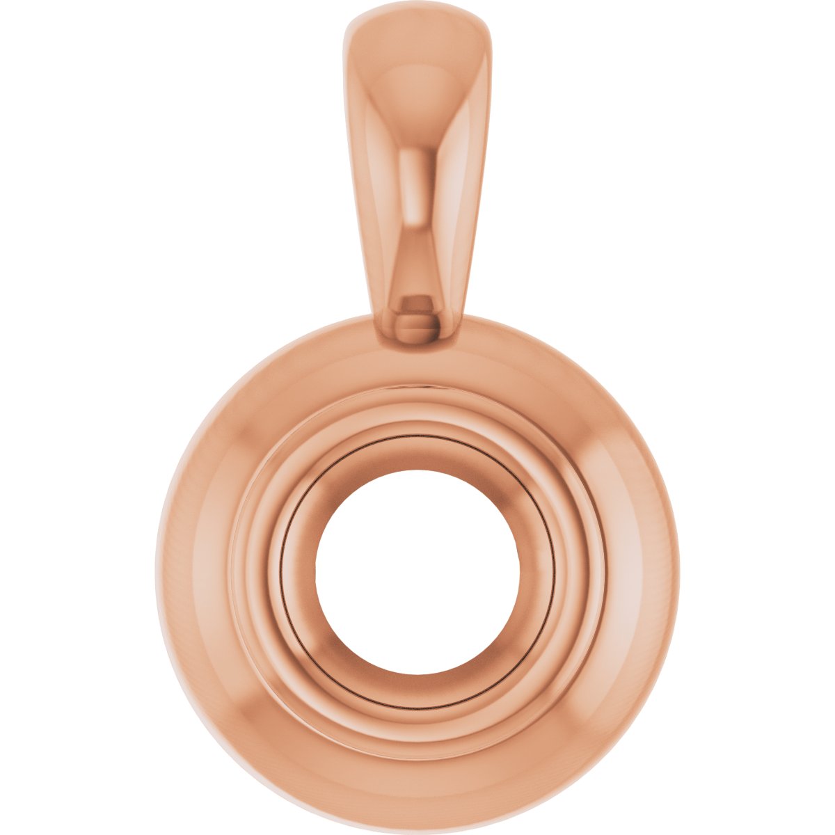 Bezel-Set Solitaire Pendant