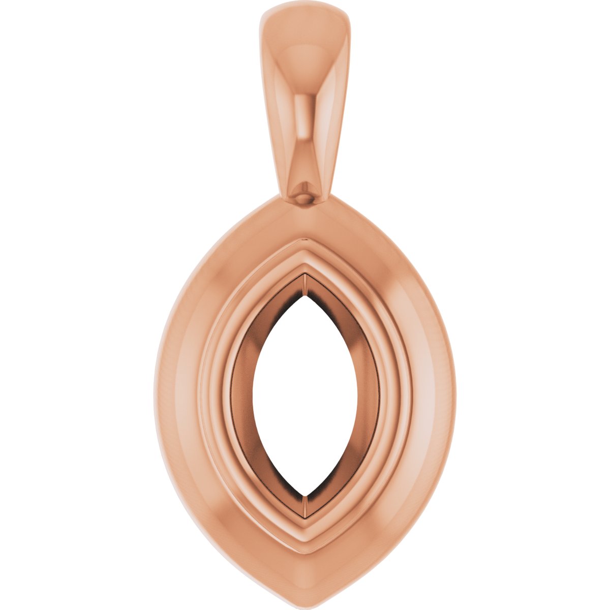 Bezel-Set Solitaire Pendant