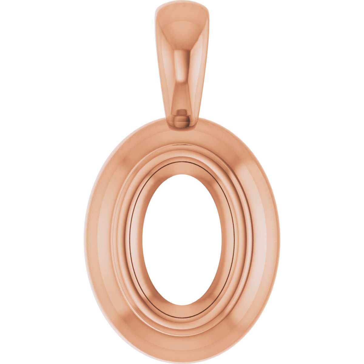 Bezel-Set Solitaire Pendant