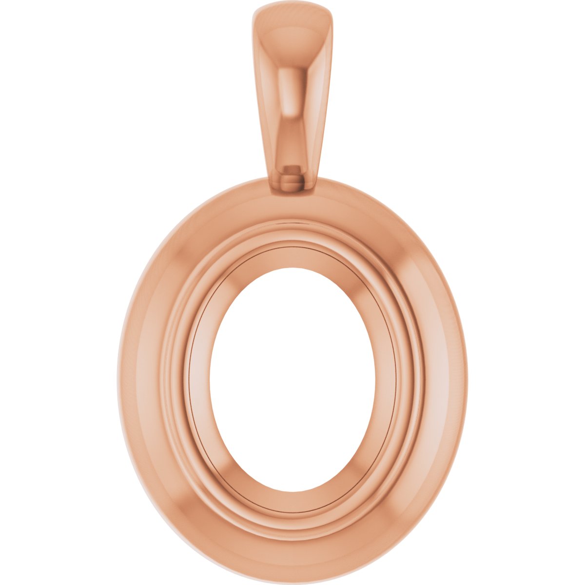 Bezel-Set Solitaire Pendant