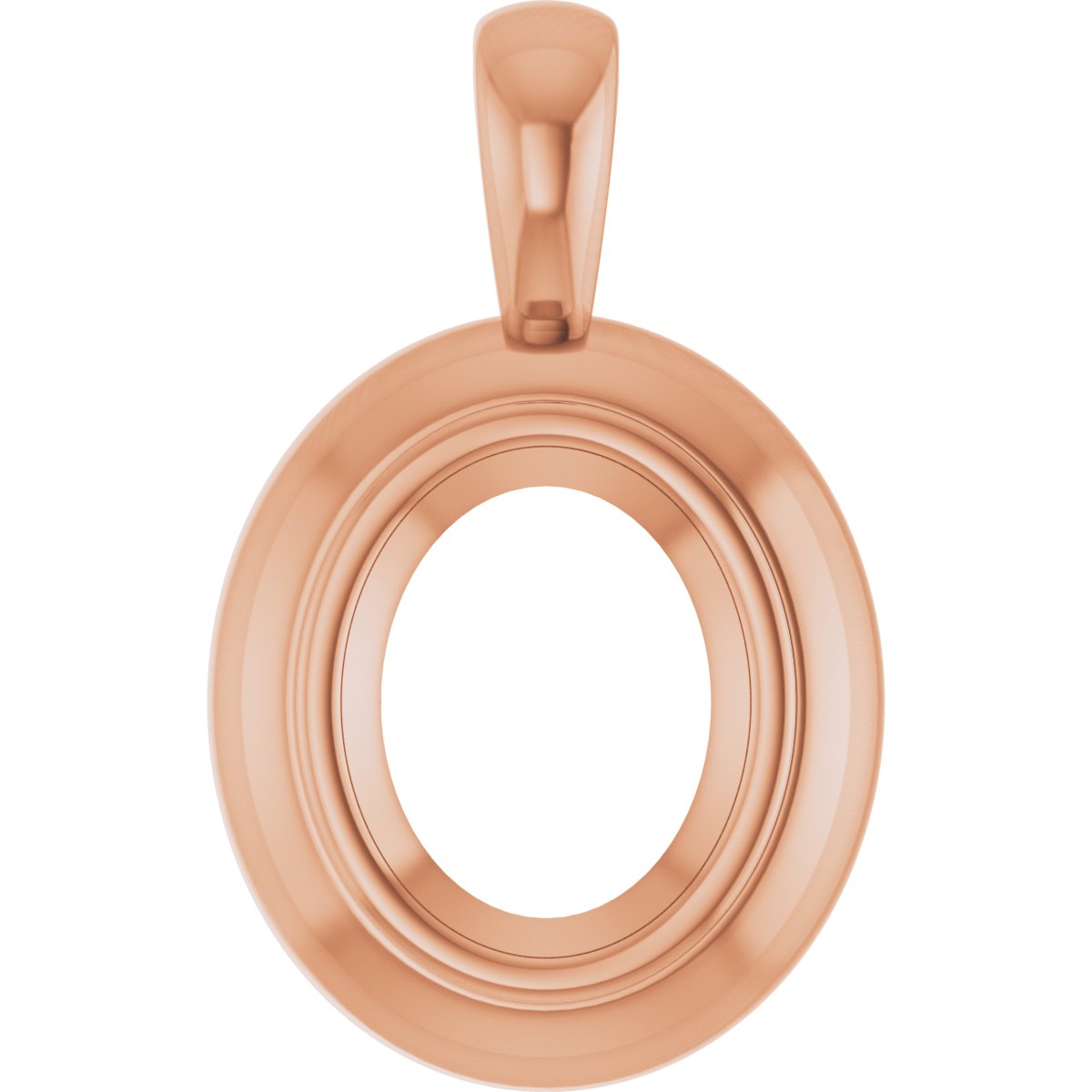 Bezel-Set Solitaire Pendant