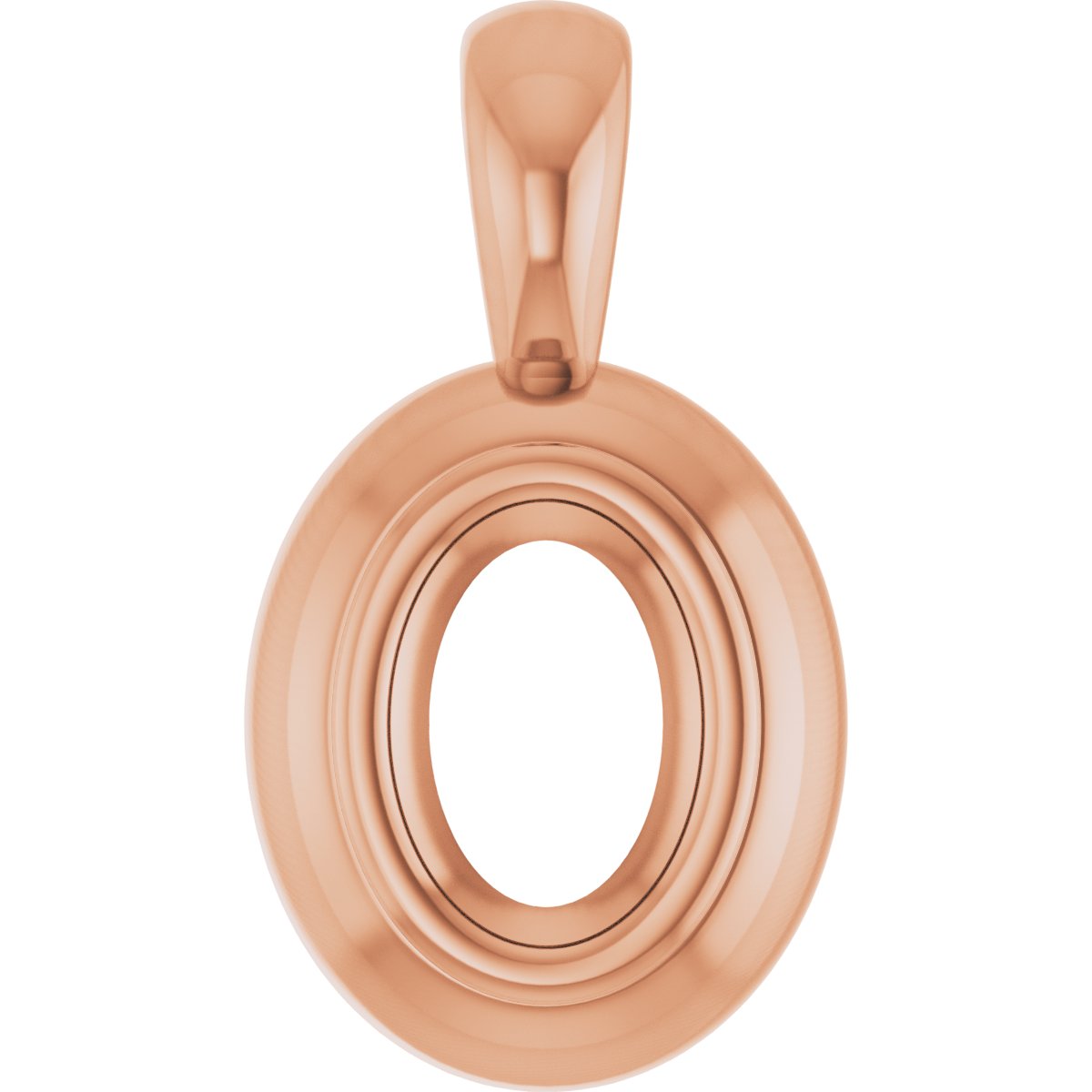 Bezel-Set Solitaire Pendant