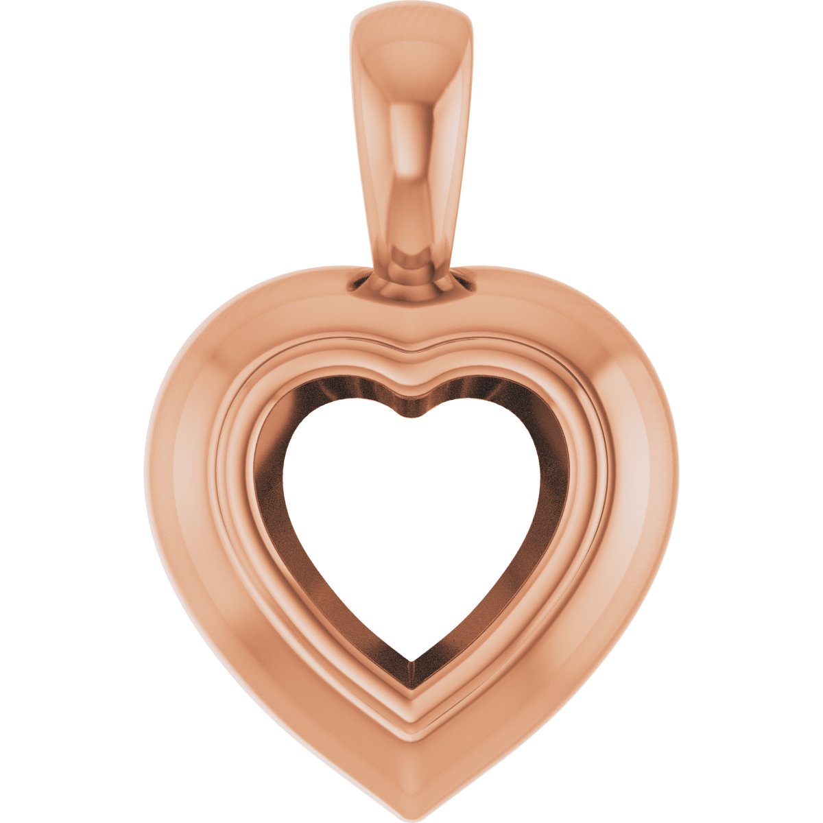 Bezel-Set Solitaire Pendant