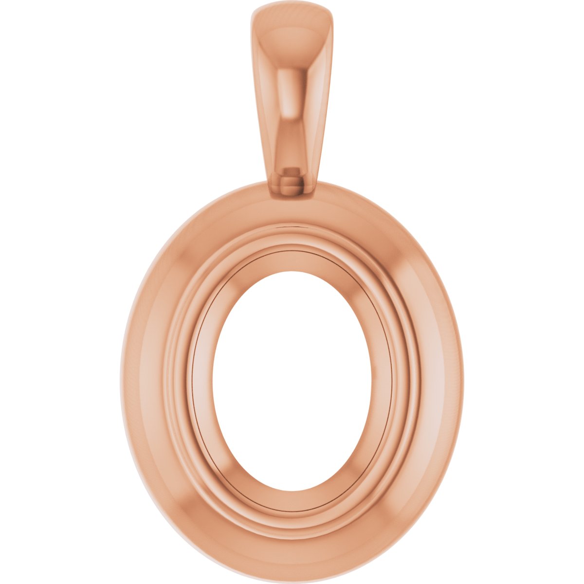Bezel-Set Solitaire Pendant