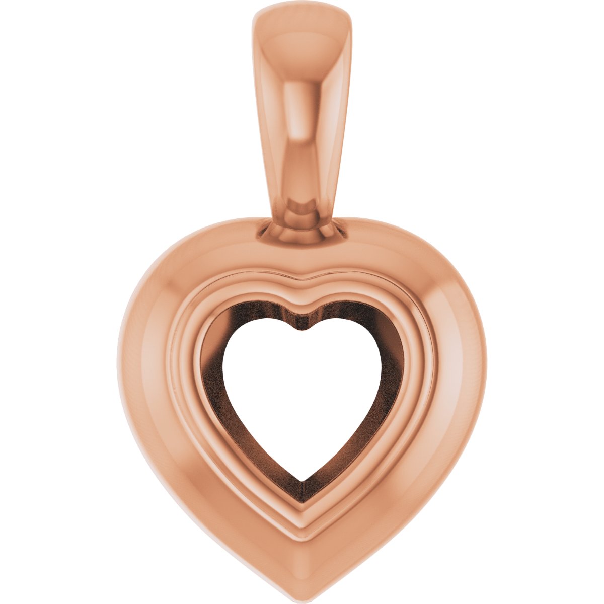 Bezel-Set Solitaire Pendant