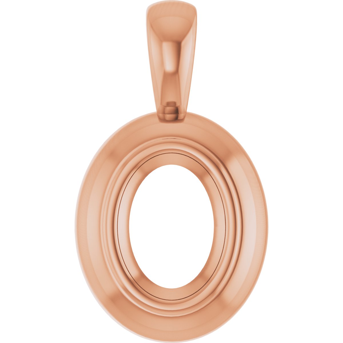 Bezel-Set Solitaire Pendant