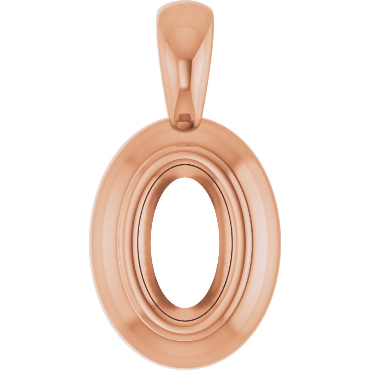 Bezel-Set Solitaire Pendant