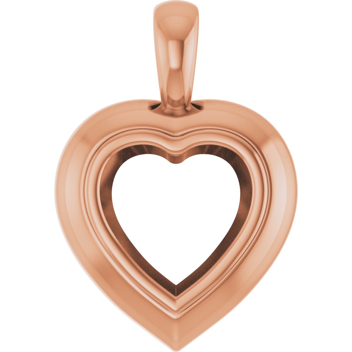 Bezel-Set Solitaire Pendant
