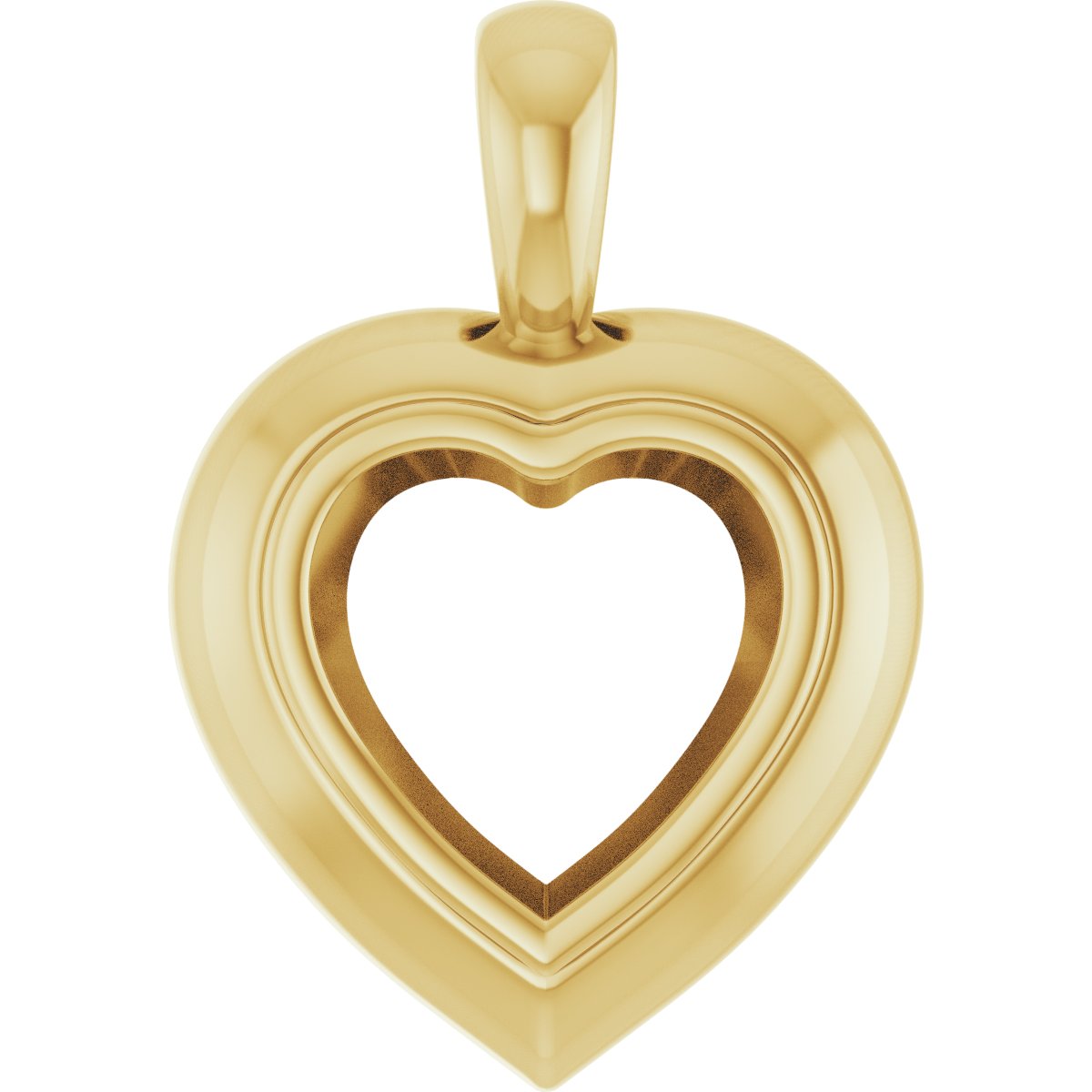 Bezel-Set Solitaire Pendant