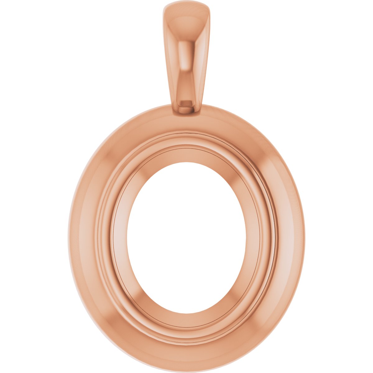 Bezel-Set Solitaire Pendant